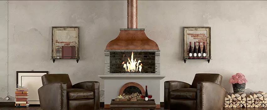 Thelin Hearth Products Providence Pellet Insert Fireplace Installation in Midland, TX
