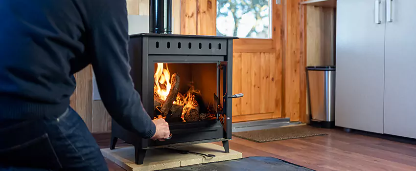 Open Hearth Wood Fireplace Installation in Midland, TX