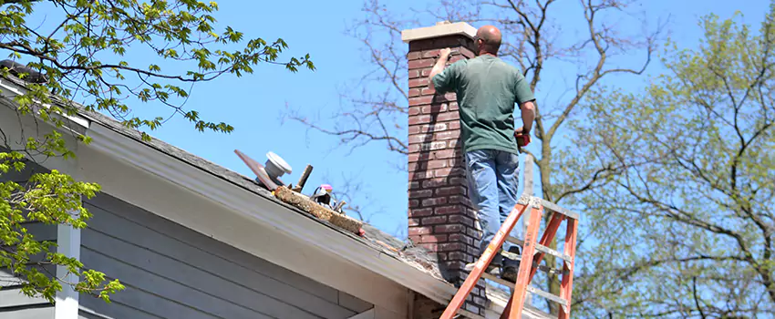 Vinyl and PVC Chimney Flashing Installation in Midland, TX