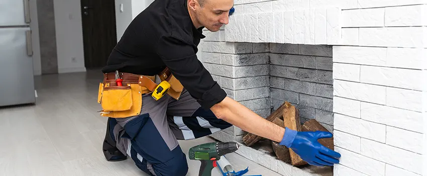 Fireplace Damaged Damper Frame Repair Services in Midland, Texas