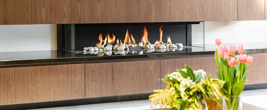 Double-height Fireplace Design Refurbishment in Midland, Texas